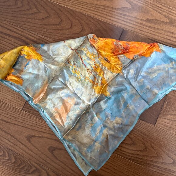 Silk scarf/hankerchief - Picture 4 of 4